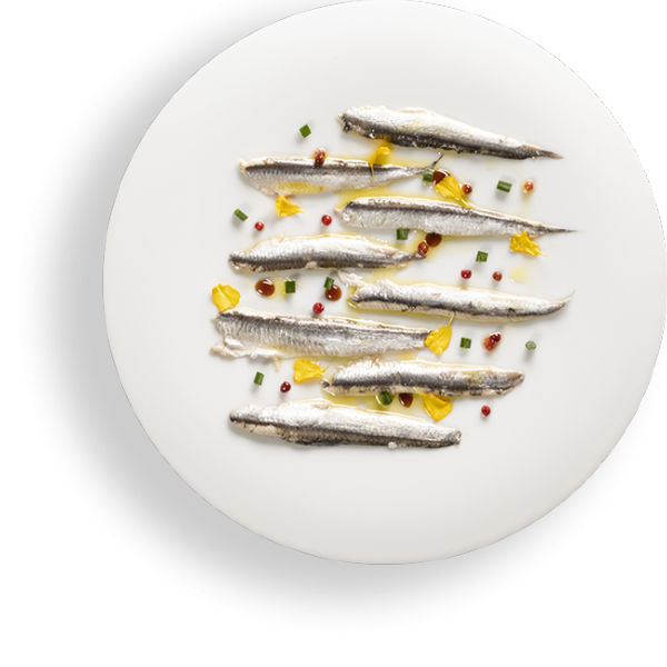 Filetti di Alici Marinate in Aceto di Mele