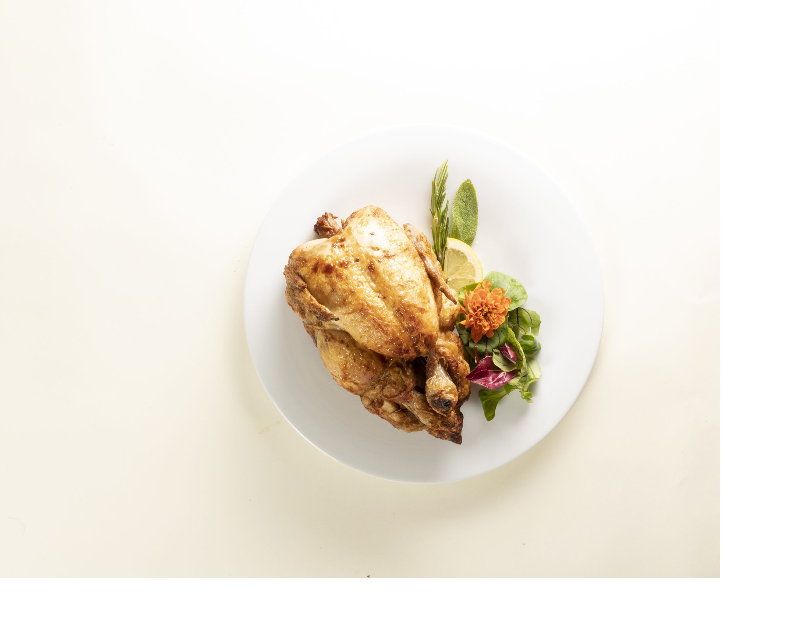 Pollo Arrosto Valle Varaita con erbette
