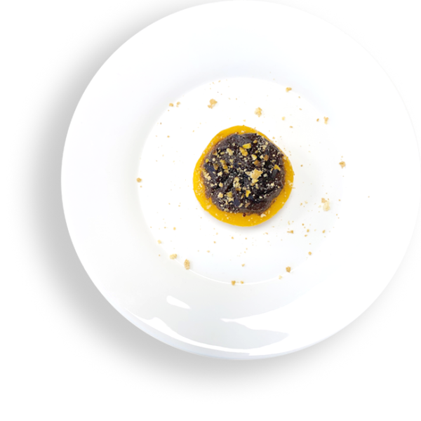 Pesche al forno cioccolato e amaretti